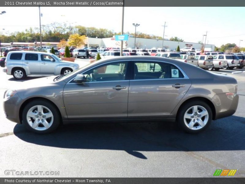 Mocha Steel Metallic / Cocoa/Cashmere 2011 Chevrolet Malibu LS