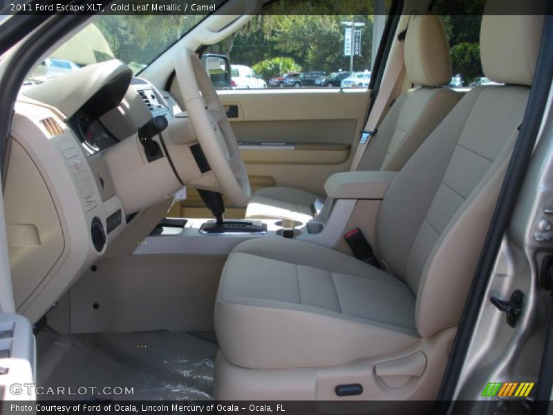  2011 Escape XLT Camel Interior