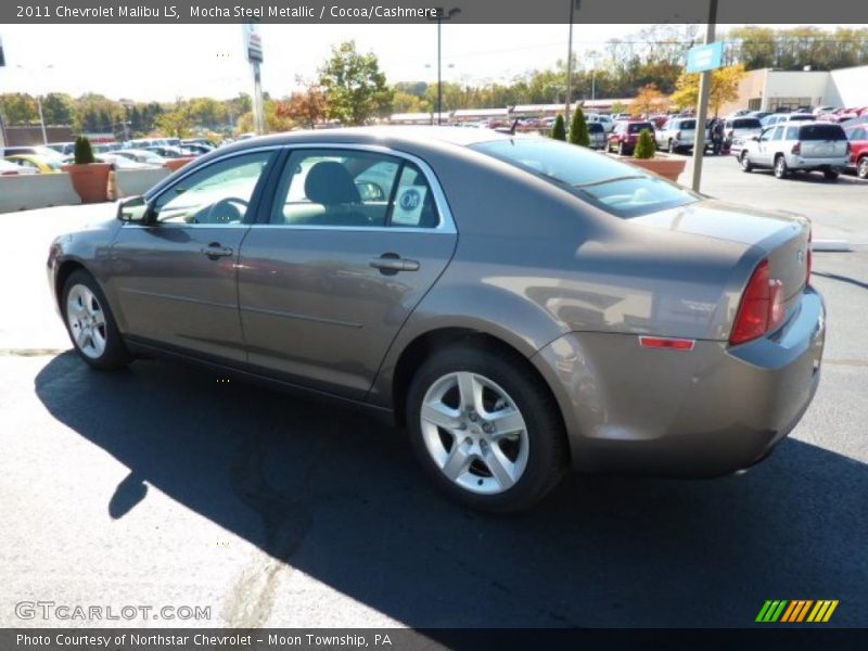 Mocha Steel Metallic / Cocoa/Cashmere 2011 Chevrolet Malibu LS