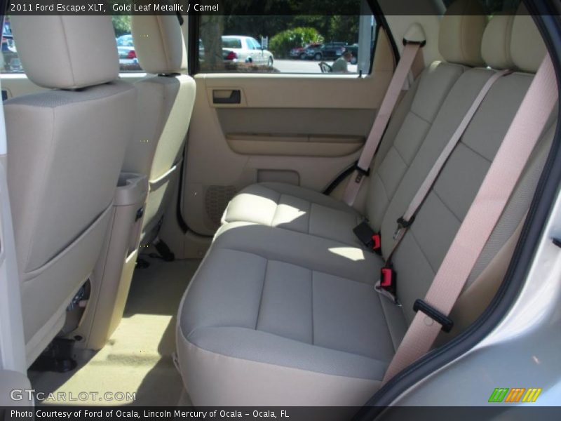  2011 Escape XLT Camel Interior