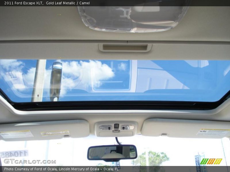 Gold Leaf Metallic / Camel 2011 Ford Escape XLT