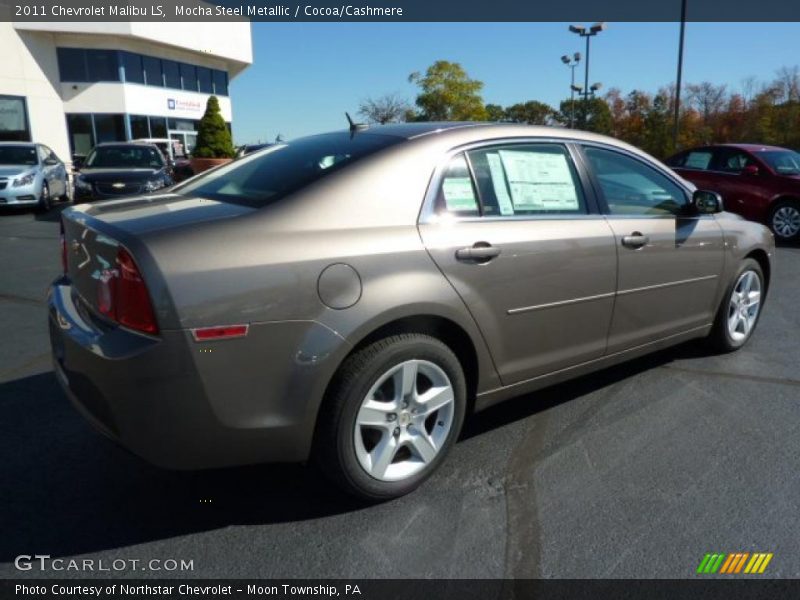 Mocha Steel Metallic / Cocoa/Cashmere 2011 Chevrolet Malibu LS