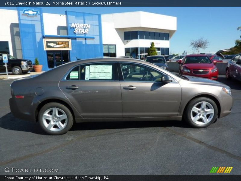 Mocha Steel Metallic / Cocoa/Cashmere 2011 Chevrolet Malibu LS
