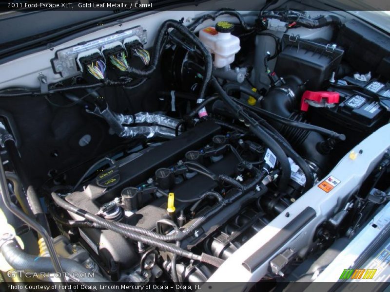  2011 Escape XLT Engine - 2.5 Liter DOHC 16-Valve Duratec 4 Cylinder
