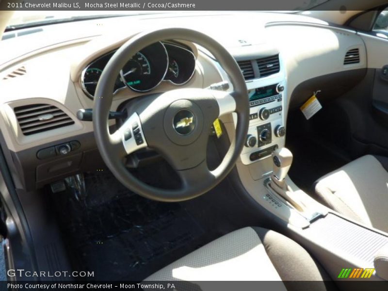 Mocha Steel Metallic / Cocoa/Cashmere 2011 Chevrolet Malibu LS