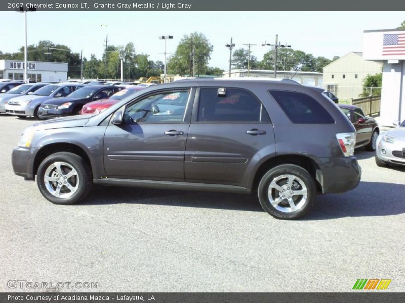 Granite Gray Metallic / Light Gray 2007 Chevrolet Equinox LT