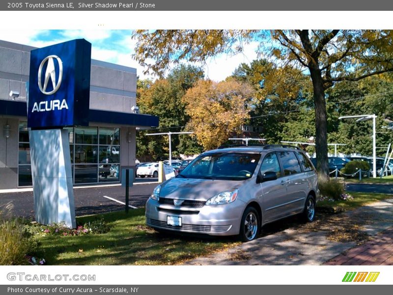 Silver Shadow Pearl / Stone 2005 Toyota Sienna LE