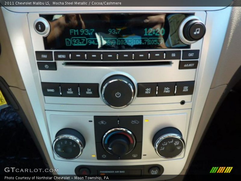 Mocha Steel Metallic / Cocoa/Cashmere 2011 Chevrolet Malibu LS