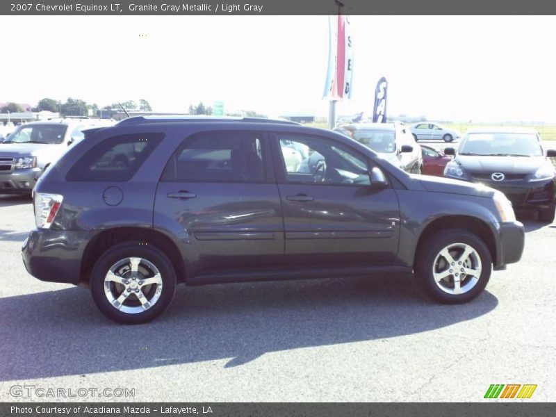 Granite Gray Metallic / Light Gray 2007 Chevrolet Equinox LT
