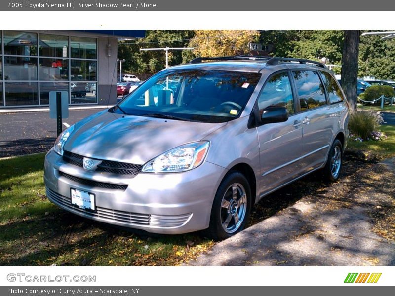 Silver Shadow Pearl / Stone 2005 Toyota Sienna LE