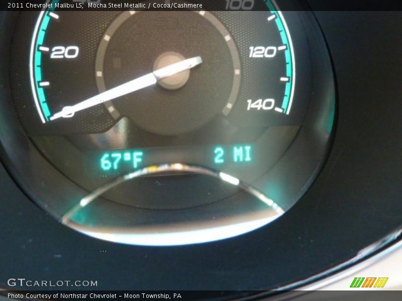 Mocha Steel Metallic / Cocoa/Cashmere 2011 Chevrolet Malibu LS