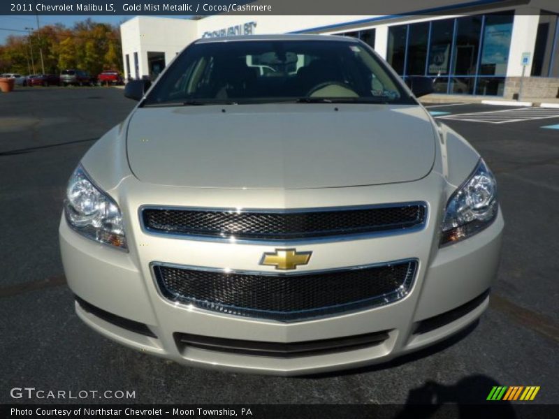 Gold Mist Metallic / Cocoa/Cashmere 2011 Chevrolet Malibu LS
