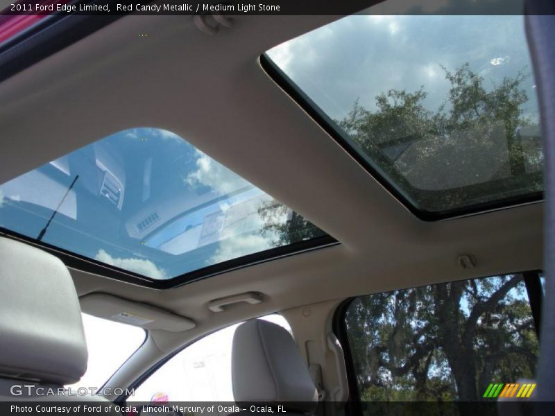  2011 Edge Limited Medium Light Stone Interior