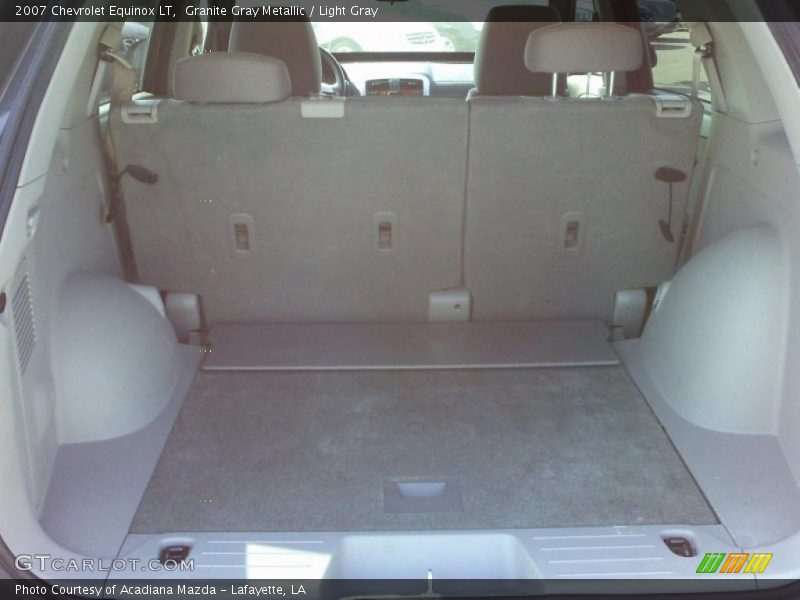 Granite Gray Metallic / Light Gray 2007 Chevrolet Equinox LT