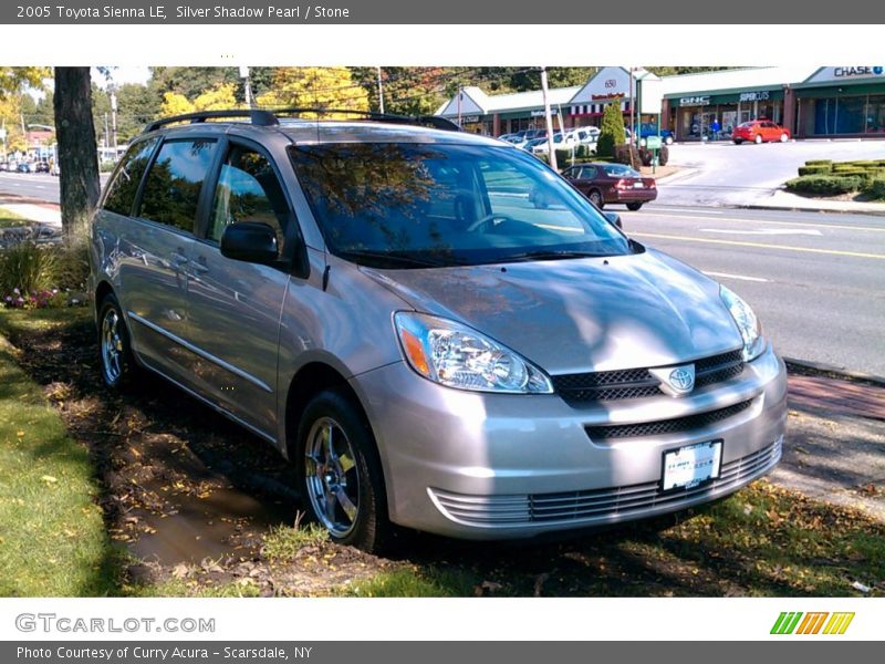 Silver Shadow Pearl / Stone 2005 Toyota Sienna LE