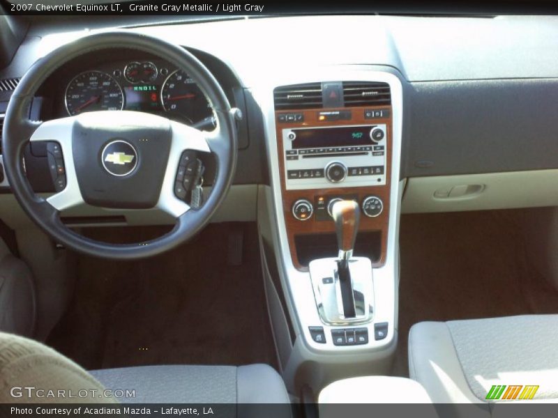 Granite Gray Metallic / Light Gray 2007 Chevrolet Equinox LT