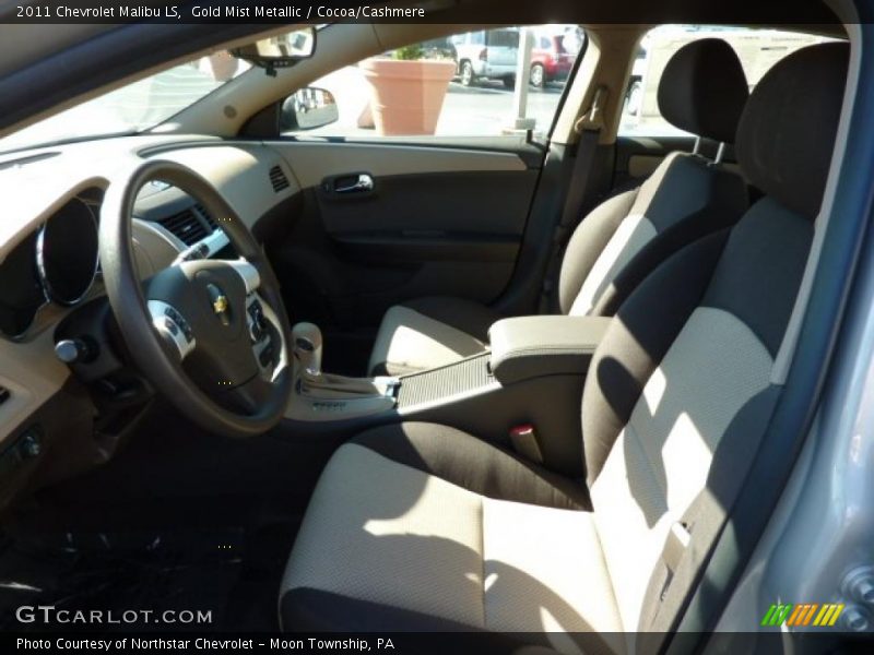 Gold Mist Metallic / Cocoa/Cashmere 2011 Chevrolet Malibu LS