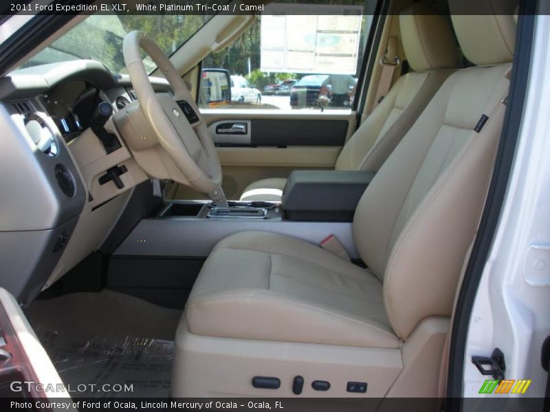  2011 Expedition EL XLT Camel Interior