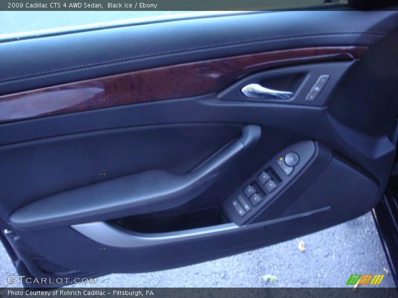 Black Ice / Ebony 2009 Cadillac CTS 4 AWD Sedan