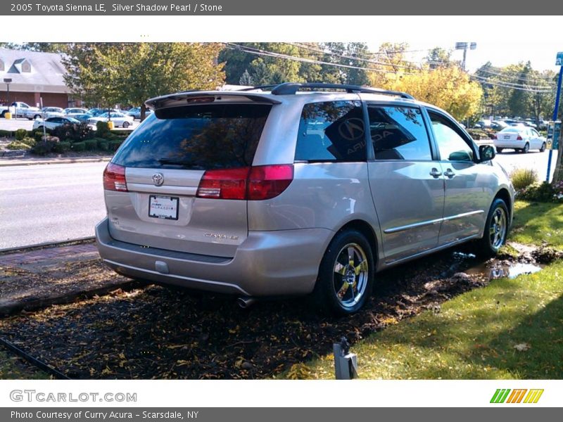 Silver Shadow Pearl / Stone 2005 Toyota Sienna LE