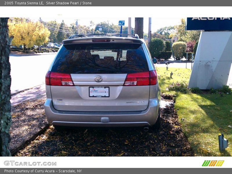 Silver Shadow Pearl / Stone 2005 Toyota Sienna LE