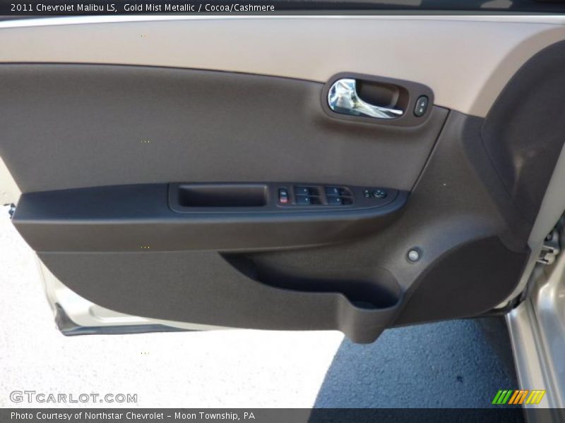 Gold Mist Metallic / Cocoa/Cashmere 2011 Chevrolet Malibu LS