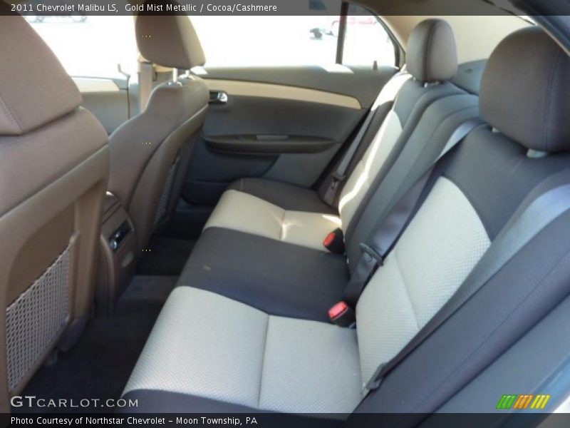 Gold Mist Metallic / Cocoa/Cashmere 2011 Chevrolet Malibu LS