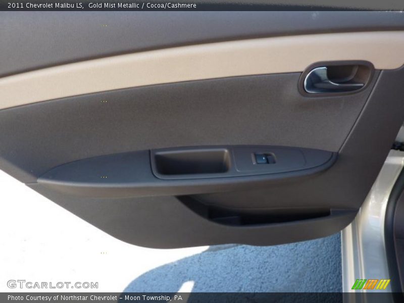 Gold Mist Metallic / Cocoa/Cashmere 2011 Chevrolet Malibu LS