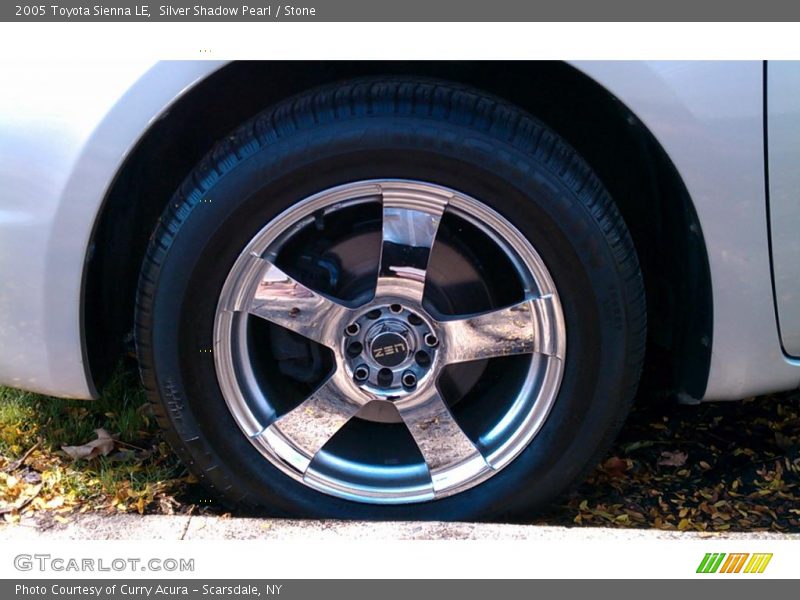 Silver Shadow Pearl / Stone 2005 Toyota Sienna LE