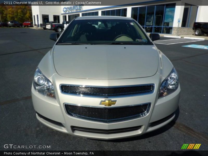 Gold Mist Metallic / Cocoa/Cashmere 2011 Chevrolet Malibu LS