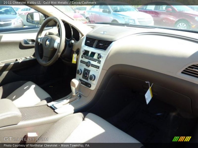 Gold Mist Metallic / Cocoa/Cashmere 2011 Chevrolet Malibu LS