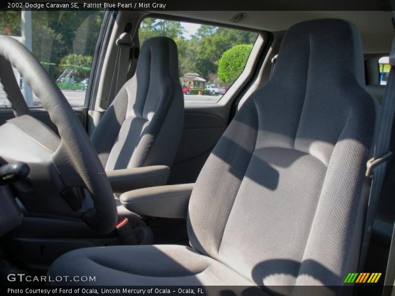 2002 Caravan SE Mist Gray Interior