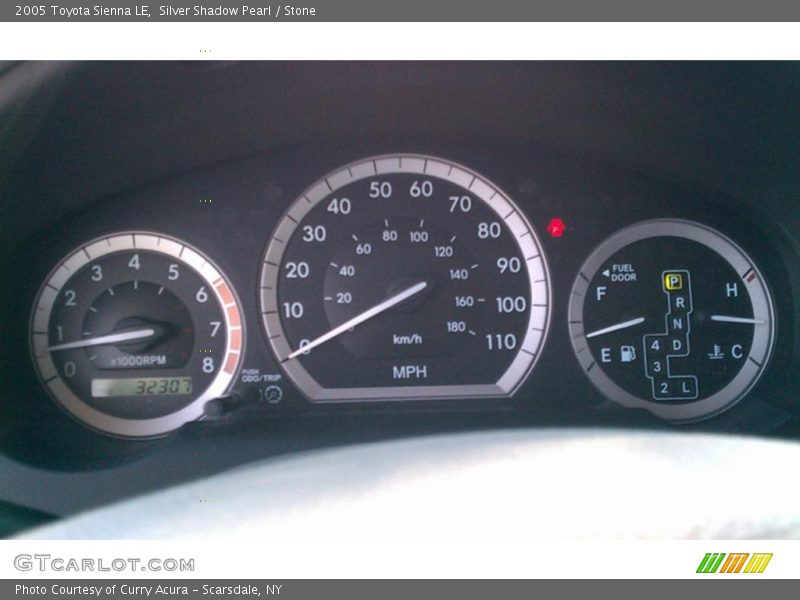Silver Shadow Pearl / Stone 2005 Toyota Sienna LE