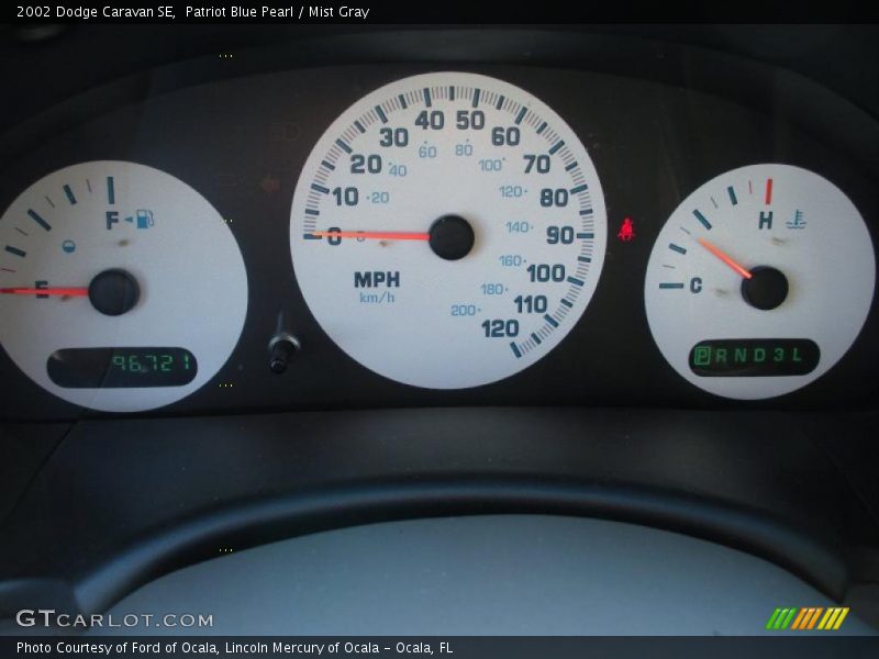  2002 Caravan SE SE Gauges