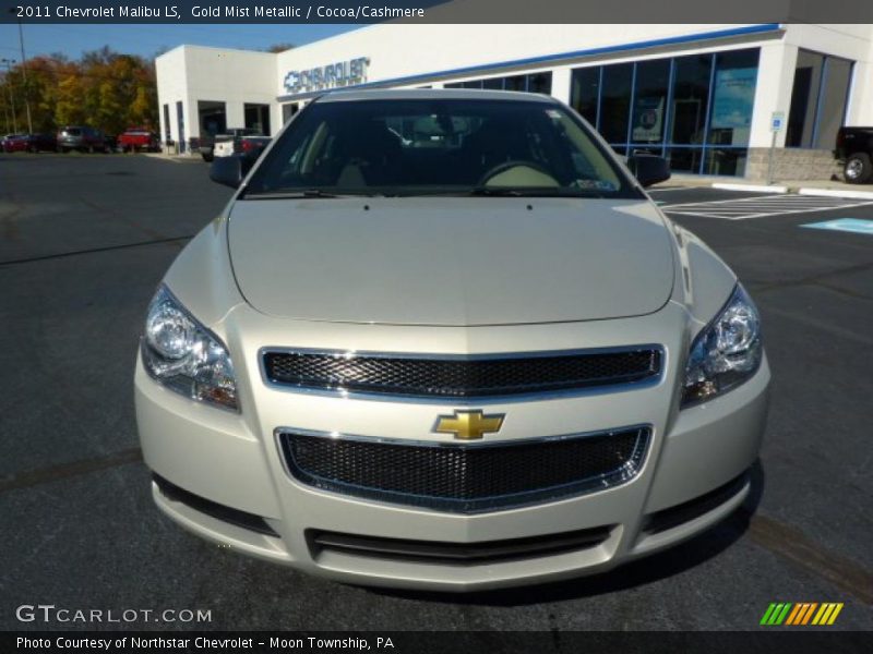 Gold Mist Metallic / Cocoa/Cashmere 2011 Chevrolet Malibu LS