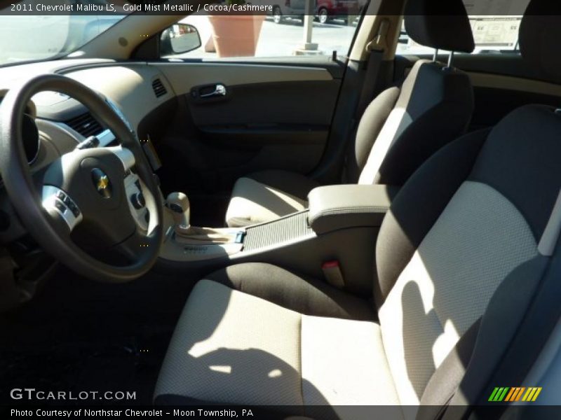 Gold Mist Metallic / Cocoa/Cashmere 2011 Chevrolet Malibu LS