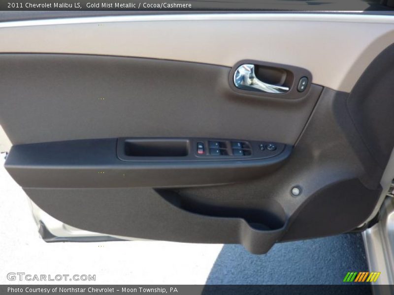 Gold Mist Metallic / Cocoa/Cashmere 2011 Chevrolet Malibu LS