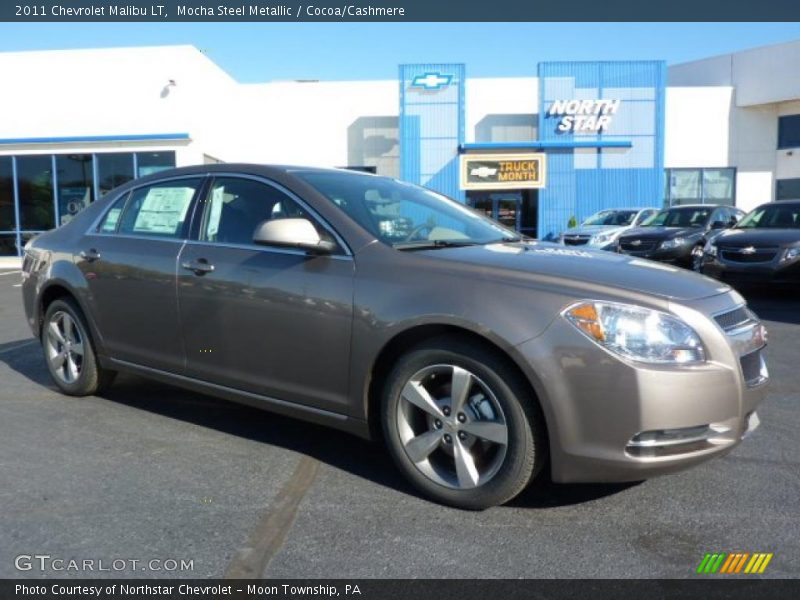 Mocha Steel Metallic / Cocoa/Cashmere 2011 Chevrolet Malibu LT