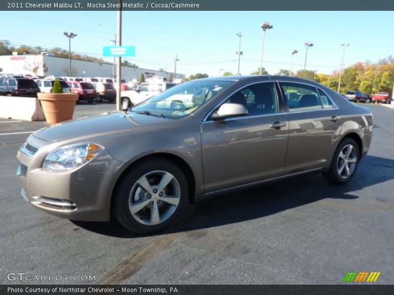 Mocha Steel Metallic / Cocoa/Cashmere 2011 Chevrolet Malibu LT