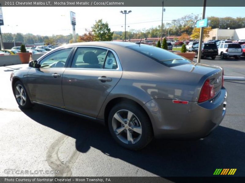 Mocha Steel Metallic / Cocoa/Cashmere 2011 Chevrolet Malibu LT