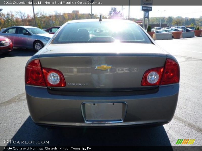Mocha Steel Metallic / Cocoa/Cashmere 2011 Chevrolet Malibu LT