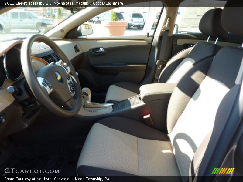 Mocha Steel Metallic / Cocoa/Cashmere 2011 Chevrolet Malibu LT