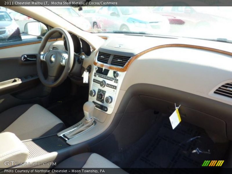 Mocha Steel Metallic / Cocoa/Cashmere 2011 Chevrolet Malibu LT