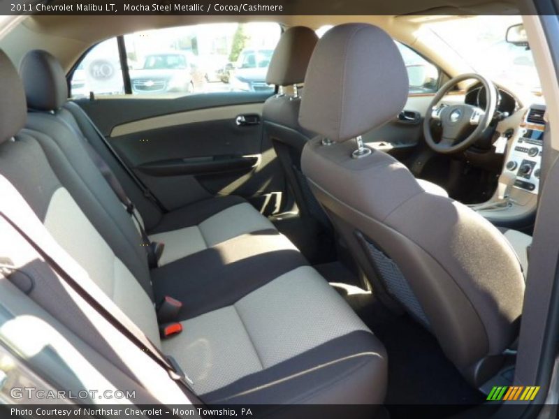 Mocha Steel Metallic / Cocoa/Cashmere 2011 Chevrolet Malibu LT