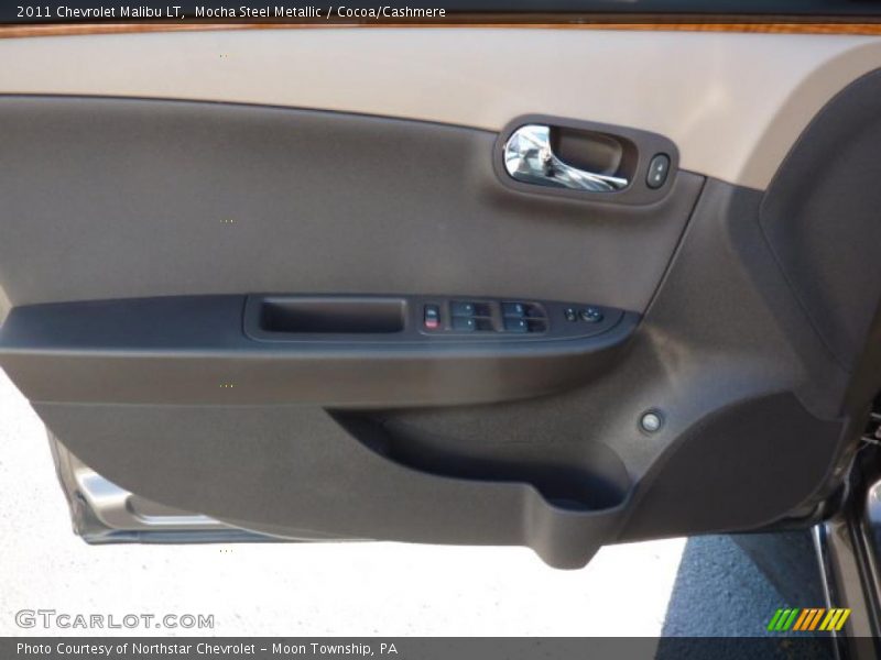 Mocha Steel Metallic / Cocoa/Cashmere 2011 Chevrolet Malibu LT