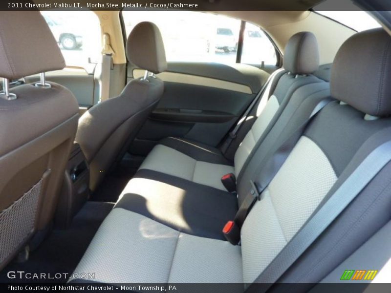 Mocha Steel Metallic / Cocoa/Cashmere 2011 Chevrolet Malibu LT