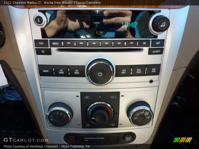 Mocha Steel Metallic / Cocoa/Cashmere 2011 Chevrolet Malibu LT