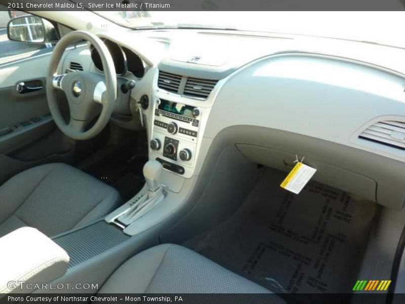Silver Ice Metallic / Titanium 2011 Chevrolet Malibu LS