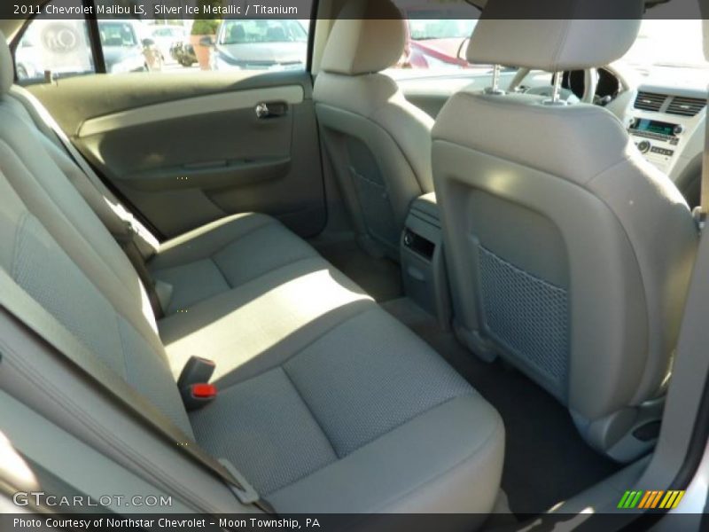 Silver Ice Metallic / Titanium 2011 Chevrolet Malibu LS