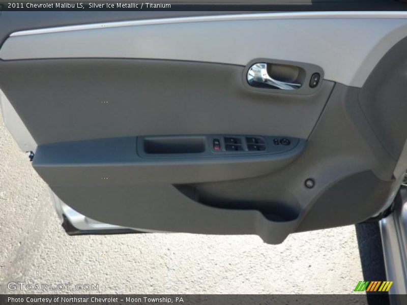 Silver Ice Metallic / Titanium 2011 Chevrolet Malibu LS